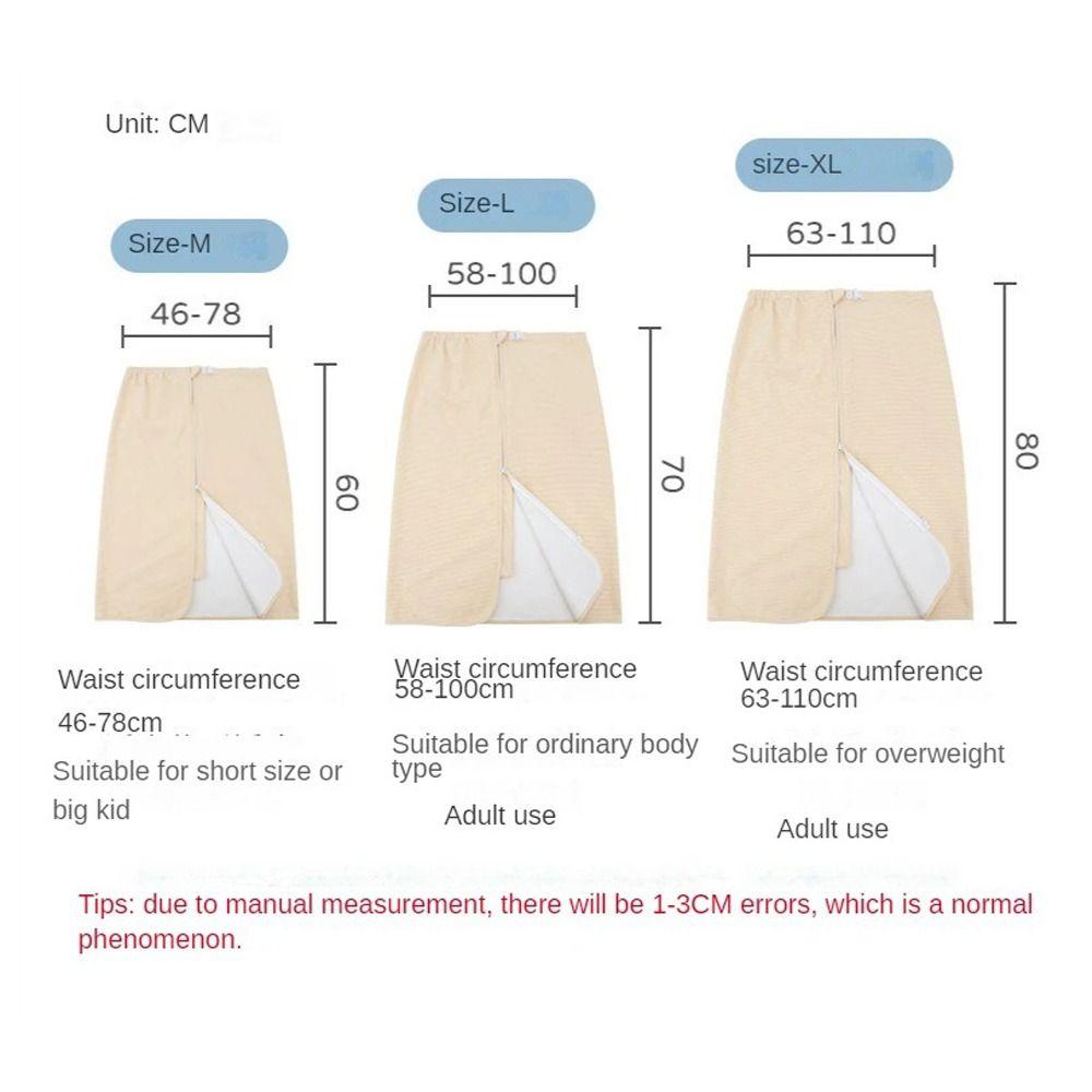Непромокаемая юбка-подгузник для взрослых, многоразовая гигиеническая защита, наматрасники, физиологический период