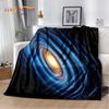 Вселенная, космос, звезды, черная дыра, галактика, земля, млечный путь, мягкое одеяло, мягкий плед для дома, спальни, кровати, дивана, чехол для ребенка, подарок
