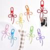 1 шт. DIY Креативность Сплав Декорация Бант Брелок Брелок Маркер Дизайн Карабин Подвеска Подарок Вечеринка