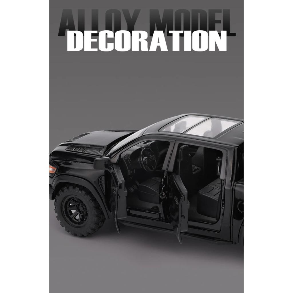 1/32 DODGE Mammoth 1000 TRX RV Car Off Road Vehicle Alloy Diecast Model Camping Car Children's Toy Car Home Decoration Ornaments