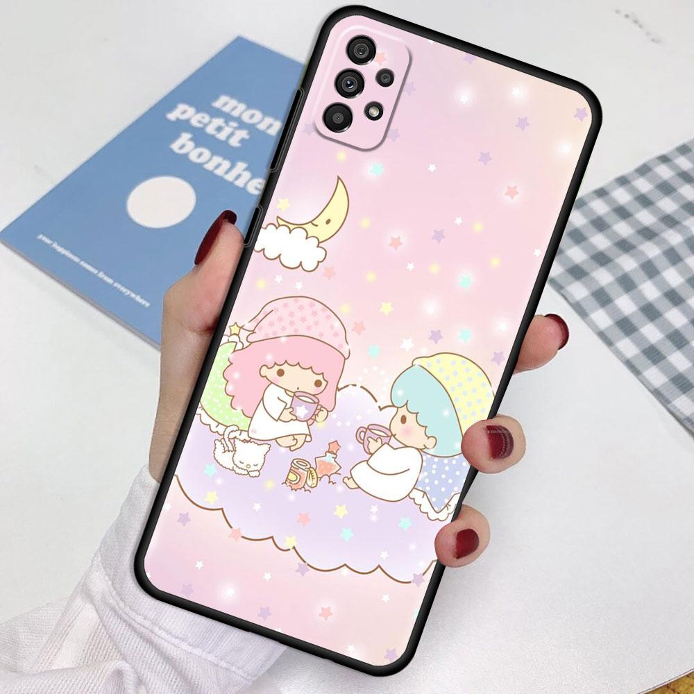 Чехол LittleTwinStars для Samsung Galaxy A52 A12 A51 A32 A21s A71 A32 5G A12 A22 A53 A31 A13 A72 A02s A41 A03 A04 Чехол для телефона