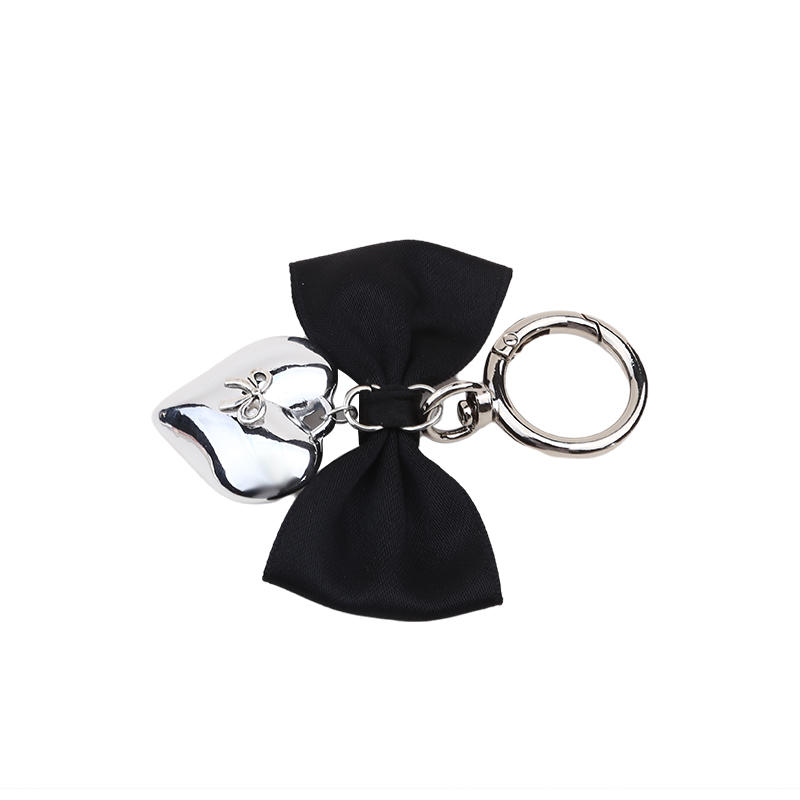 1 шт. брелок в виде сердца с бантом, эстетический бант, брелок для кошелька, сумки, подвески, наушники, камера, автомобильные ключи, аксессуары
