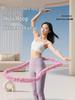 Velvet Surface Weighted Hula Hoop for Waist-Friendly Fat Burning and Slimming.