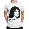 Мужская футболка Tv Girl Band Creative 100% хлопок футболки с коротким рукавом футболки с круглым вырезом одежда больших размеров