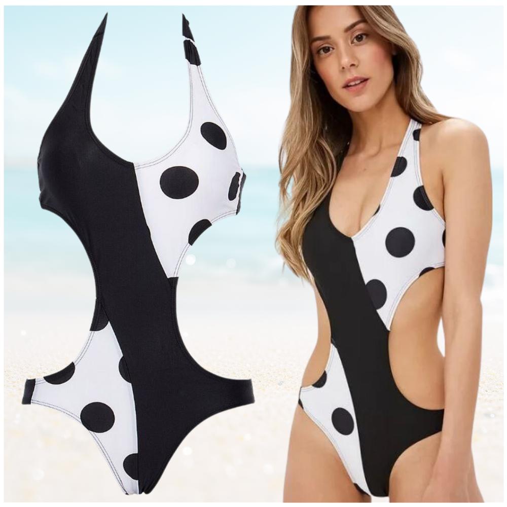 Plus size swimsuit XL slimming suit cutout sexy bikini Plus size swimsuit XL slimming suit cutout sexy bikini