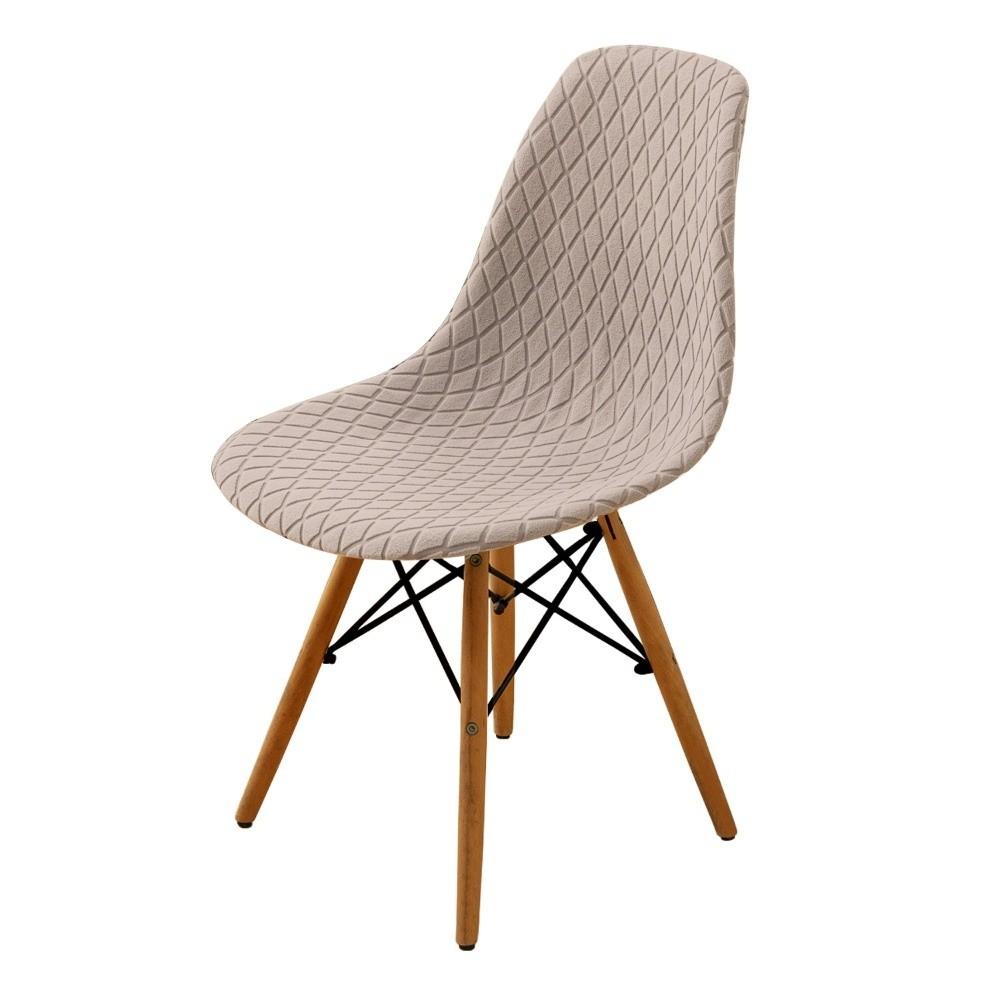 Short Back Dining Curved Chair Cover Jacquard Waterproof Slipcover Dust Cover Thickened Elastic Stretch Bar Seat Covers Room