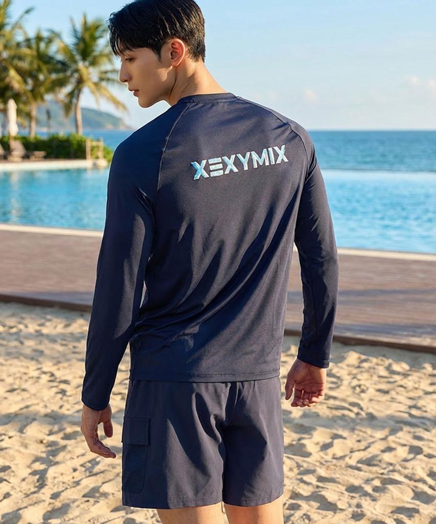 XEXYMIX Рашгард с логотипом-трубой на спине Xml2Wt1401