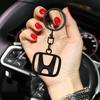 1Pcs 3D Metal Car Badge Keychain Zinc Alloy Keyrings Auto Accessories For Fit Mugen Insight Type S R VTEC DOHC Modulo Vezel Legend RR Si