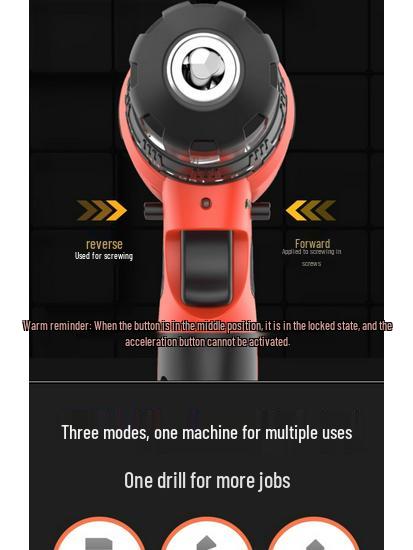 Многофункциональный набор инструментов электрика с дрелью и отвертками