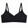 Soft support, anti-sagging, comfortable upper support, gathered bra, women's no steel ring, closed breasts, large breasts, small jelly strip underwear