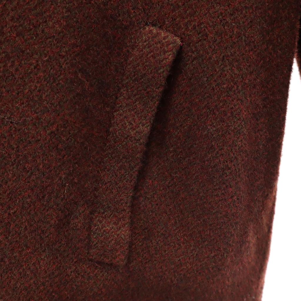 Lanvin Винтажное шерстяное пальто 80-х годов производства Италии 46 Коричневое Женское Б/У