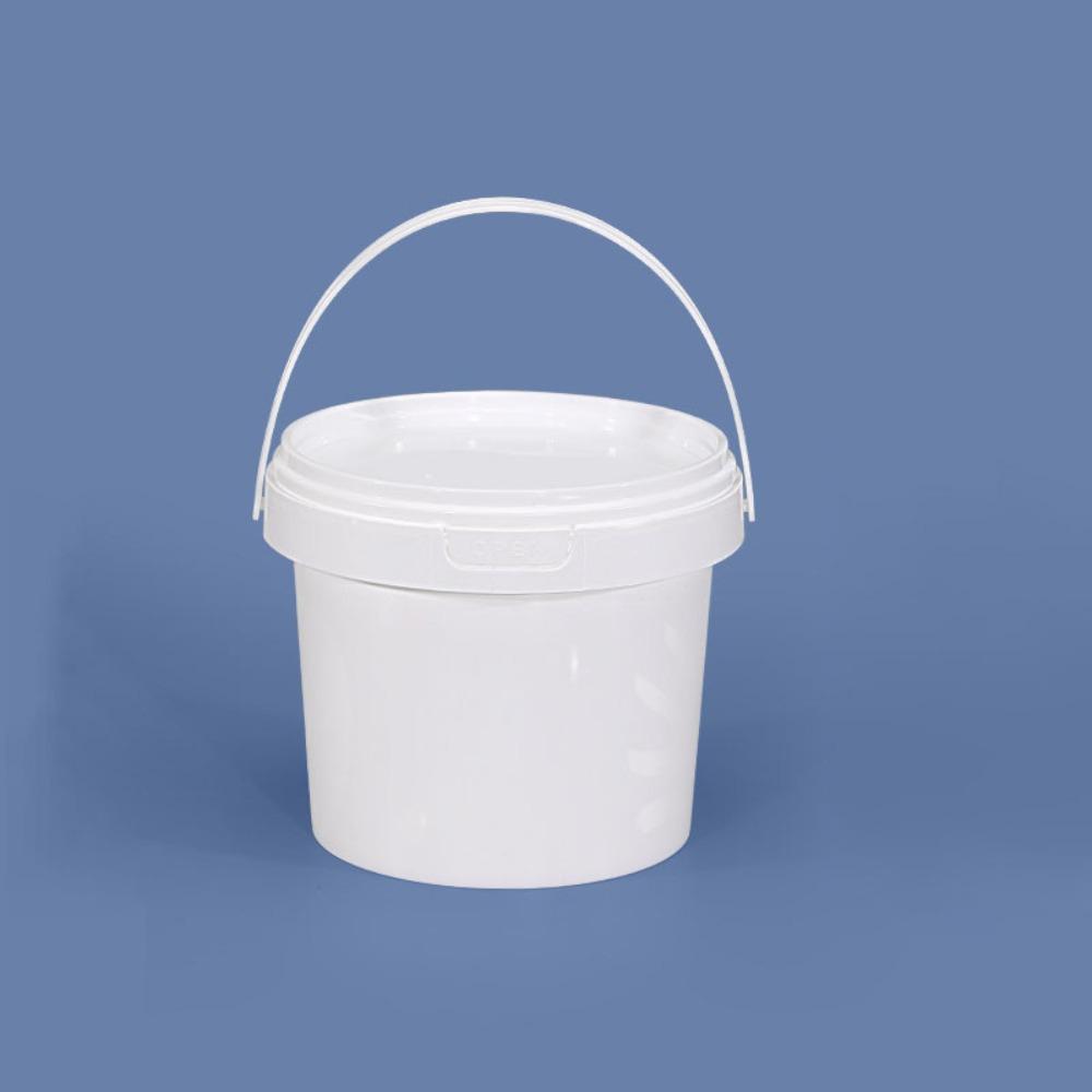 10pcs 500/750/1000ml Ice Cube Bucket with Lid Food Storage Jar Milk Tea Bucket Milk Tea Shop