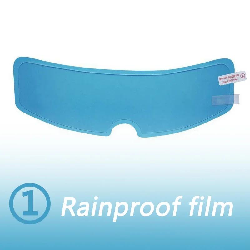 Motorcycle Helmet Clear Anti-Fog Rainproof Film Helmet Lens Nano Coating Sticker Moto Safety Driving Helmet Accessories
