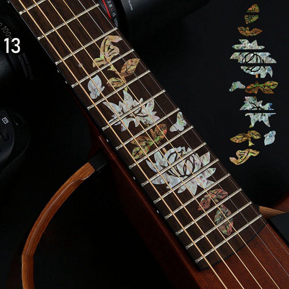 Decorations Ultra Thin Stickers Guitarra Accessories Fretboard Sticker Cross Inlay Decals