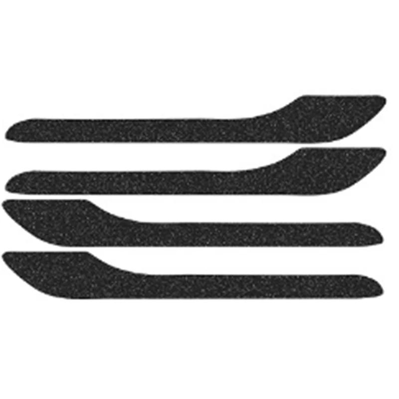 Для модели Y 3 пленка из углеродного волокна для дверных ручек автомобиля декоративная отделка накладка на дверную ручку наклейка отделка защитная пленка для автомобиля аксессуары