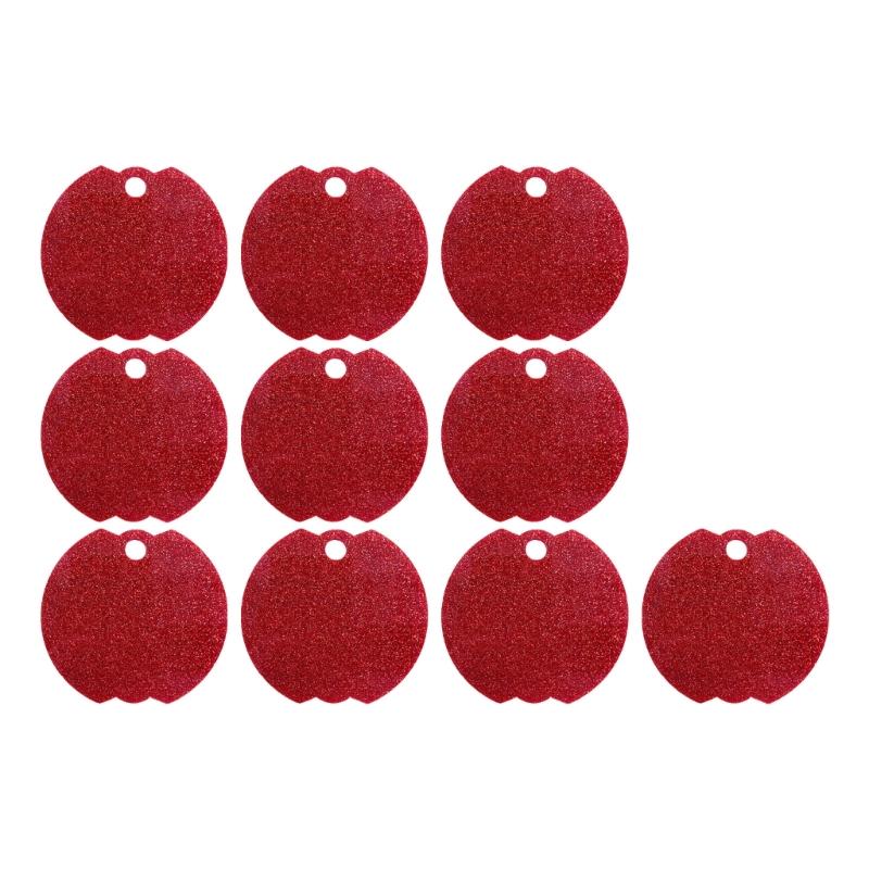 Set Of 10 Waterproof Acrylic Nameplate 40oz Cups Labels Identifier Tumblers Strong Adhesive Name Plate Cup Lid Toppers