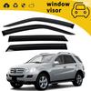 Door Visors & Rain Deflectors for 98-12 Mercedes-Benz ML320/ML350 - Window Eyebrows & Modifications