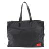 Tote Bag Black Nylon Canvas Unisex Used