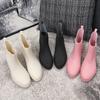 Rain Shoes Female New Four Seasons Wear-resistant Fashion Mid-calf Adult Water Shoes