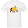 Мужские футболки для тренировок Adventure Time с коротким рукавом(1)