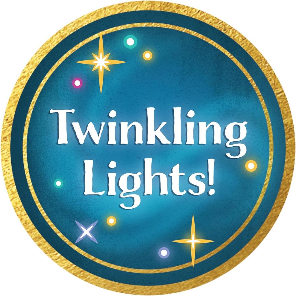 Плюшевая игрушка Звезда с мерцающим светом, высота ок.. 25см, [Б/У]