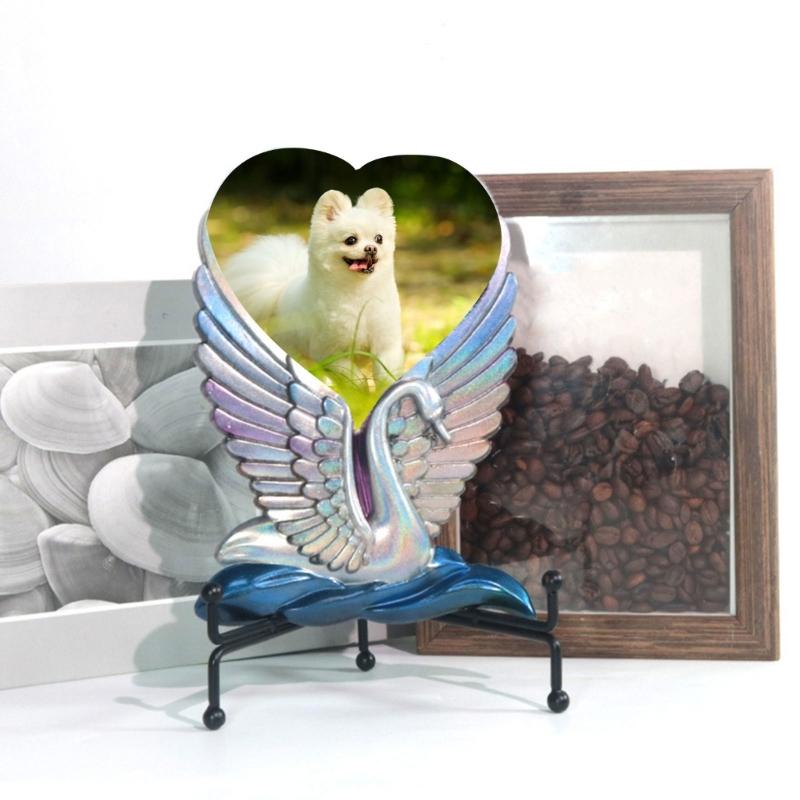 Heart Photo Frame Silicone Mold Heart Shape Picture Frame Moulds Epoxy Resin for DIY Craft Ornament Art Bracket Mold