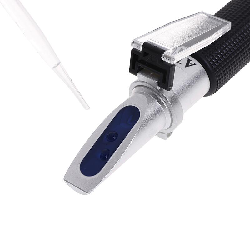 0-32% Brix Сахар Вино Пиво Фрукты Шкала Рефрактометр Спиртомер Тестовый Набор Инструментов