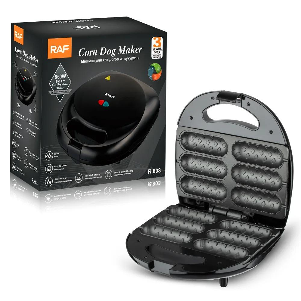 Аппарат для приготовления хот-догов 1 шт. Приготовление жареных сосисок, сосисок, завтраков, выпечки, жарки, нагрева, домашняя небольшая мини-бытовая техника для приготовления пищи
