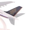 Модель самолета 20 см Boeing A380 Singapore Airlines Самолет Сплав Модель самолета-симулятора Самолет Для детей Игрушки Рождественский подарок