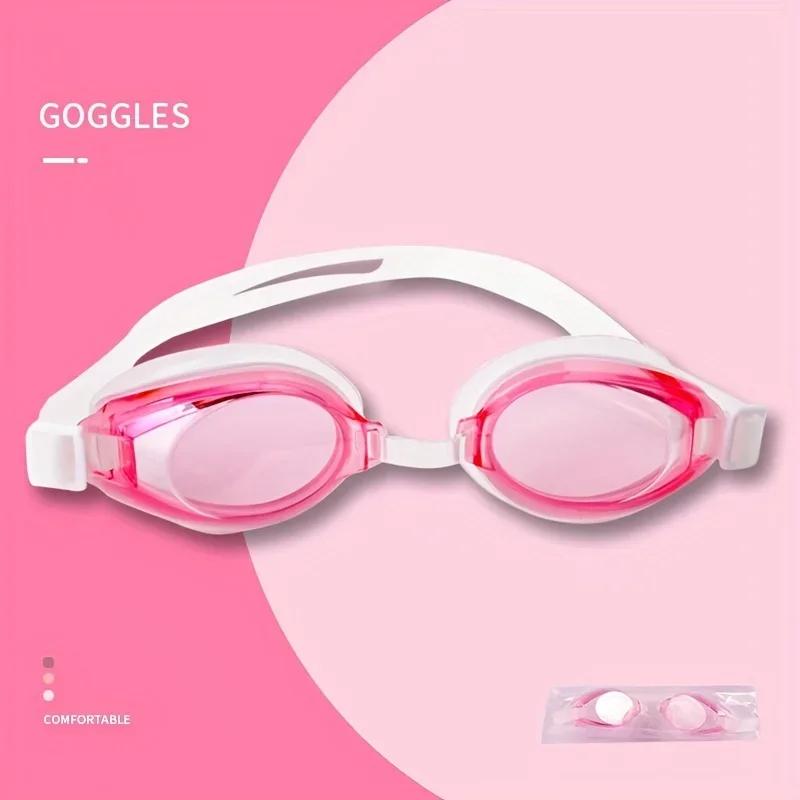 Очки для плавания унисекс профессиональные водонепроницаемые противотуманные очки для плавания с защитой от ультрафиолета для взрослых мужчин женщин детей