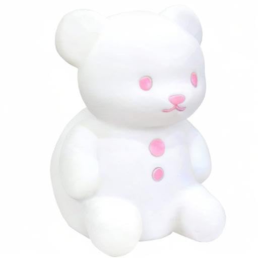 Silicone LED Light [Bear Sleep Light] Pink EX-3014