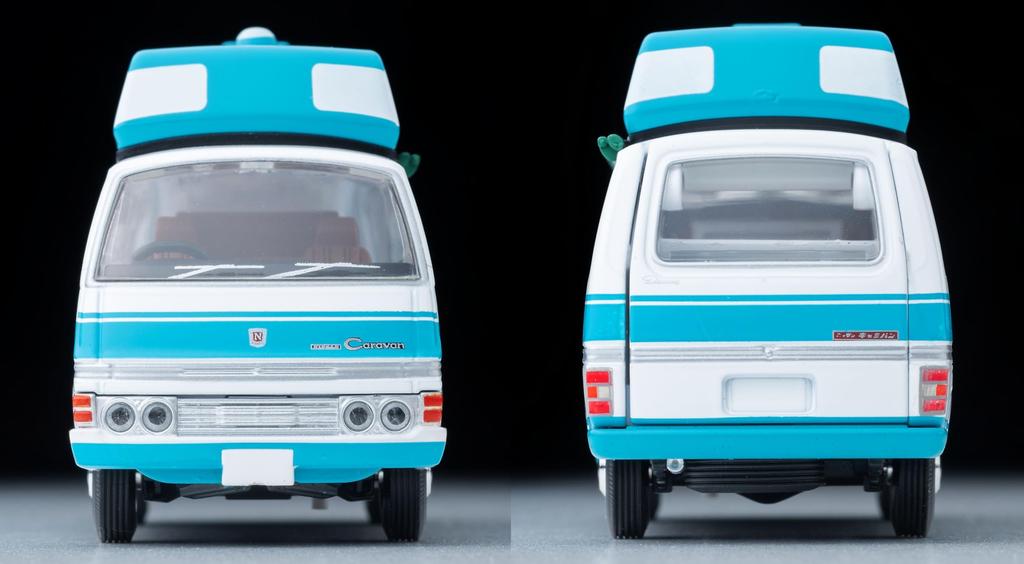 TOMYTEC Tomica Limited Vintage Neo Масштаб Nissan Caravan 1973 Готовый Продукт 1/64 LV-N312a Кемпер, Белый/Светло-Голубой, Модель,