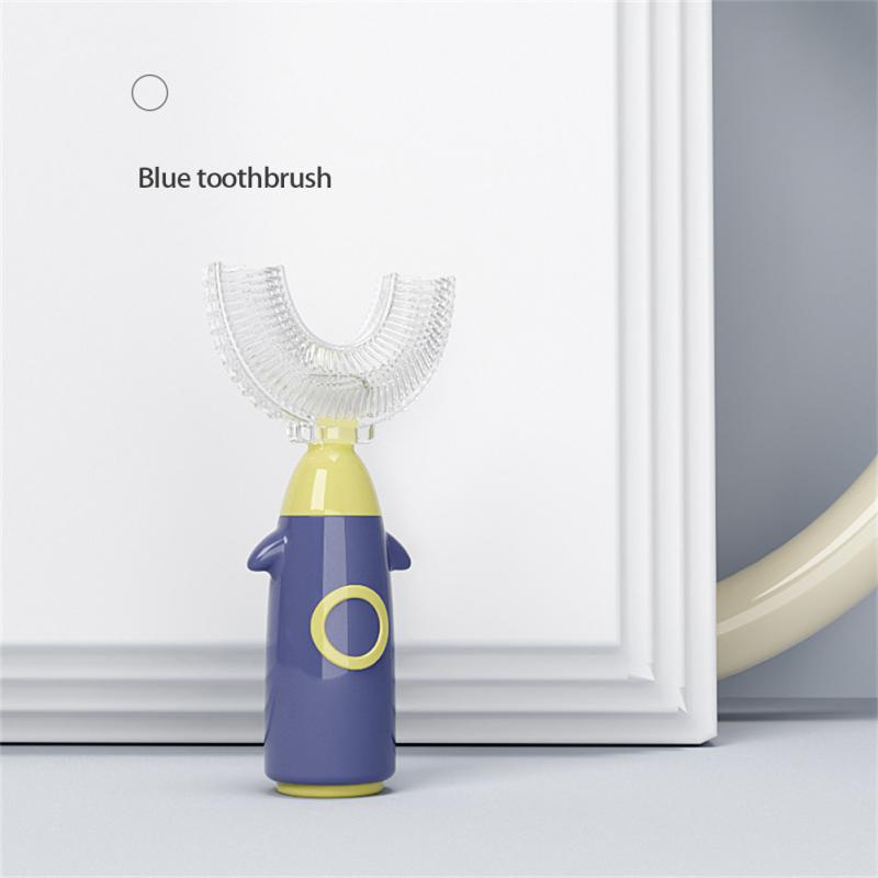 Baby Oral Care Children's U-shaped Toothbrush U-shaped Soft Bristles Mouth Toothbrush