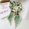 Multifunctional Pastoral Style Flower Printed Hair Band Headwear Scarves 6.5cm*90cm