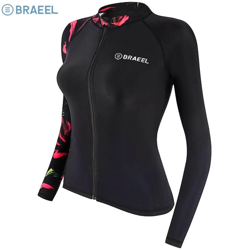Womens UV Protection Rash Guard Set Long Sleeve Top Pants Snorkeling Swimming Surfing Diving