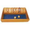 KINOKINO Jackpot PRO Dice Game Wooden Dice (Blue)
