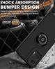 Для Motorola Moto G04 G24 Чехол с кольцом Магнитный держатель Стенд Coque Funda Ударопрочный Матовый ПК Броня Чехол для телефона