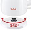 Tefal KO1531 Bright Compact Mini Electric Cordless Kettle (0.8L) 2400W White