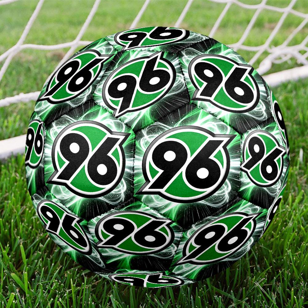 Hannover 96 Football Print Size 5 Soccer Ball, Standard Match Football for Sports Game and Team Practice, Ideal Gift for Soccer Fans