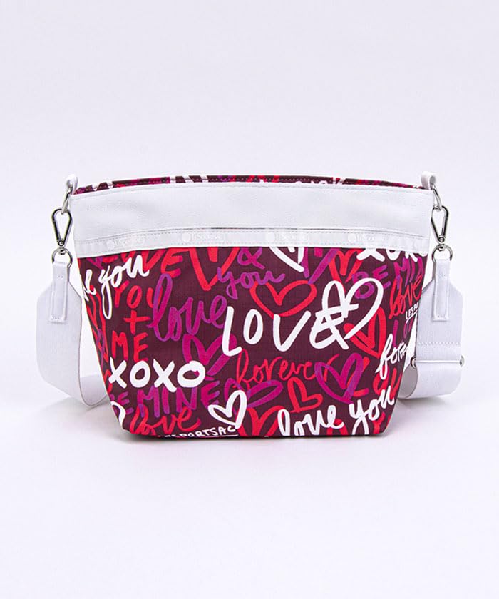 Официальная сумка через плечо SMALL BUCKET Love Notes Berry [LeSportsac] BAG/1115 женская