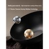 COOKER KING Titanium-Reinforced Wrought Iron Wok