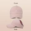 Summer Kids Baseball Caps Girls Hollow Top High Ponytail Caps UV Protection Sun Hat Children Peaked Cap Adjustable Visor Cap