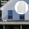 12/10Pcs Fence Wall Spikes Cat Animal Repellent Plastic Anti Pigeon Deterrent For Garden Fences Invader Bird Spikes Dog Repeller