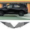 Наклейка на заднее боковое стекло для Chevrolet Equinox 17 2018