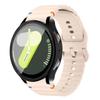 Чехол+Ремешок для Samsung Galaxy Watch7 40мм 44мм Силиконовый Ремешок Браслет Закаленное Стекло Пленка на Экран TPU Чехол Защитная Крышка Бампер