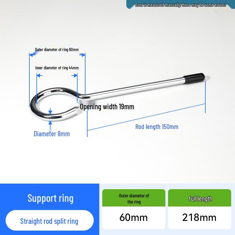 Лабораторный зажим для колбы из нержавеющей стали с оцинкованным поперечным рычагом и пластиковым соединителем для рта для штатива