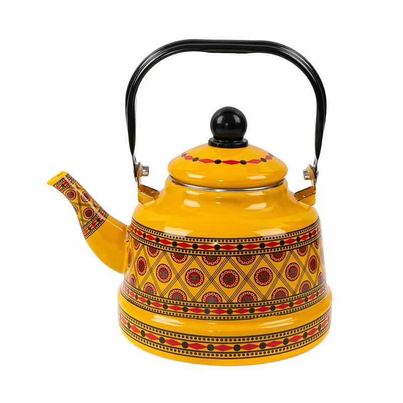 Чайник эмалированный ретро "Груша" Shangqi