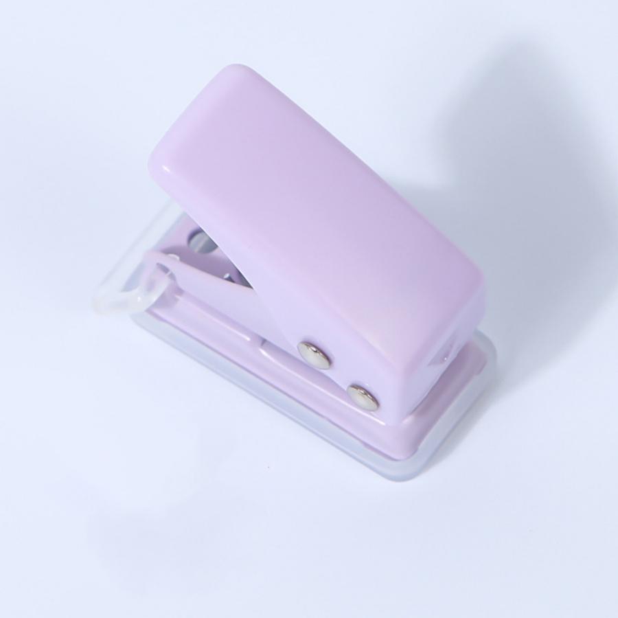 1 шт. мини дырокол на одно отверстие DIY круглое отверстие ручной перфоратор для рыхлой бумаги 6 мм перфоратор студенческие офисные канцелярские товары