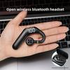 Bluetooth Headset Single Ear Air Conduction Not Into The Ear Hanging Ear Digital Display Motion Can Be Rotated Business