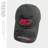 American heavy industry embroidery letters dark vibe style baseball cap men and women personality hip hop street show face little cap
